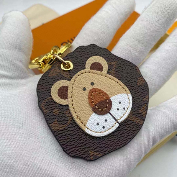 ブランドキーホルダー素材ディテール